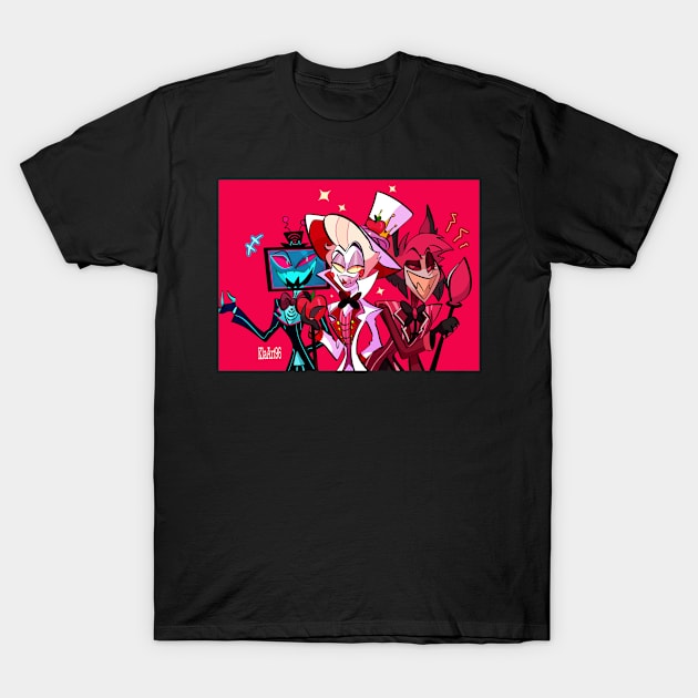 My. Favorite hazbin hotel T-Shirt by Klaudiapasqui 96